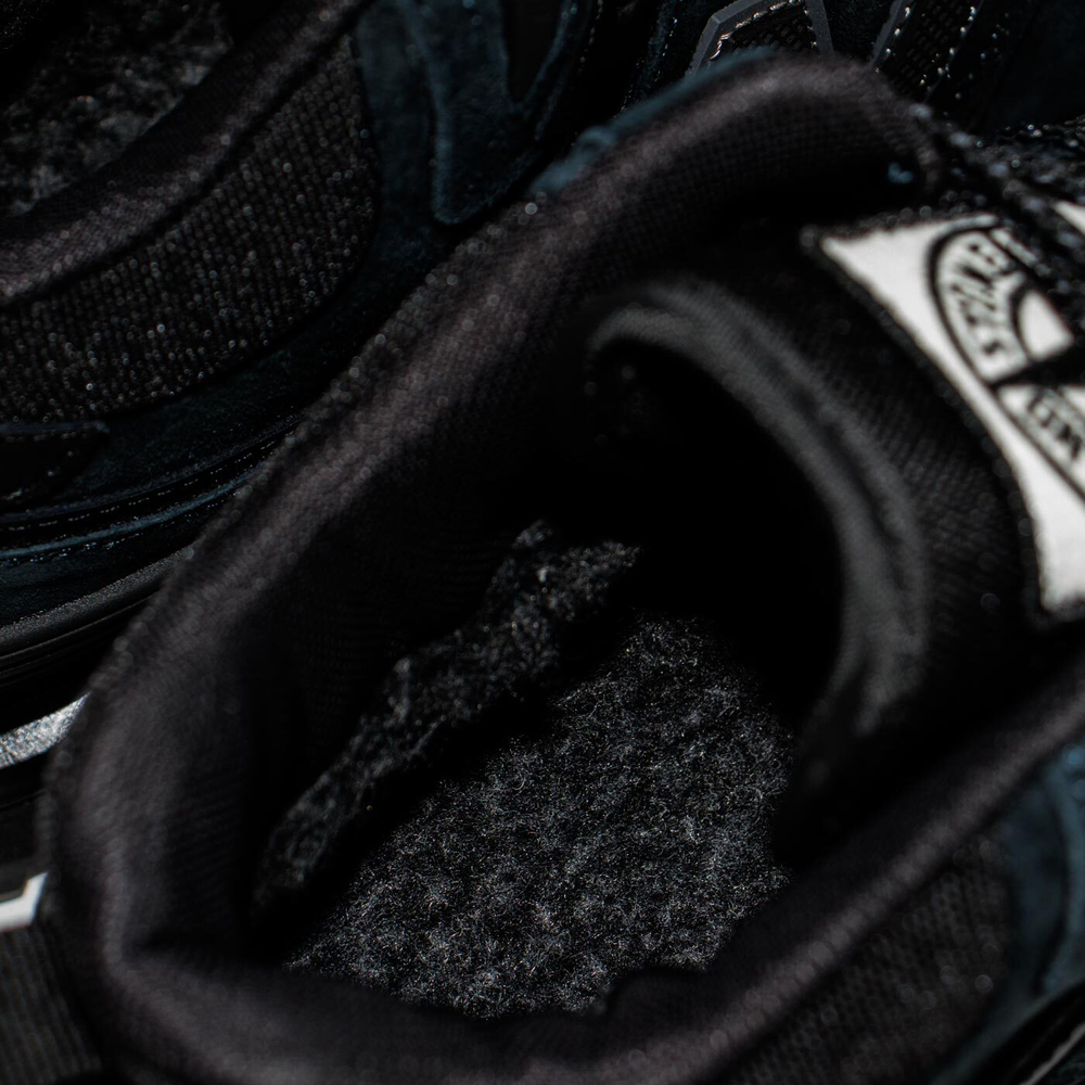Кроссовки New Balance 574 Mid Navy Black with Fur Wmns
