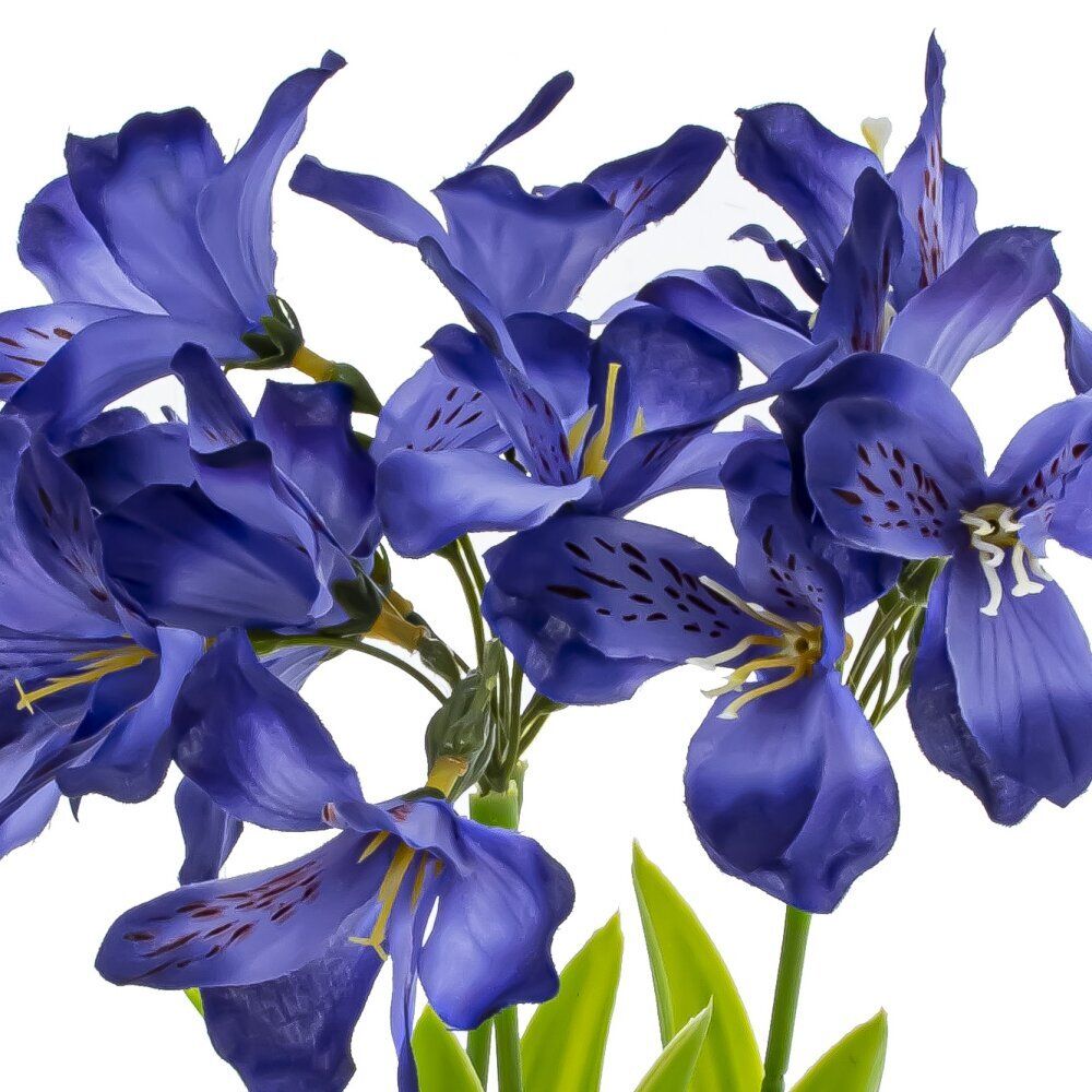 GAEM Цветочная композиция "Альстромерия", L18 W18 H28 см