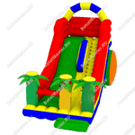 Надувной батут-горка "Прокатись" 8*4*5 м