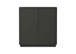 Шкаф Tammi 2 двери низкий (черный)