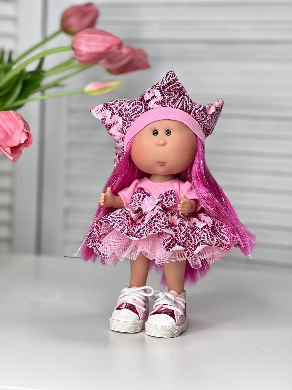 Кукла Nines виниловая 23см Little Mia (3153K)