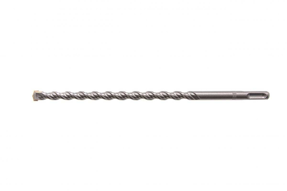 Бур по бетону, двойная спираль, Cobalt W-tip, 12x260 мм, SDS PLUS, серый