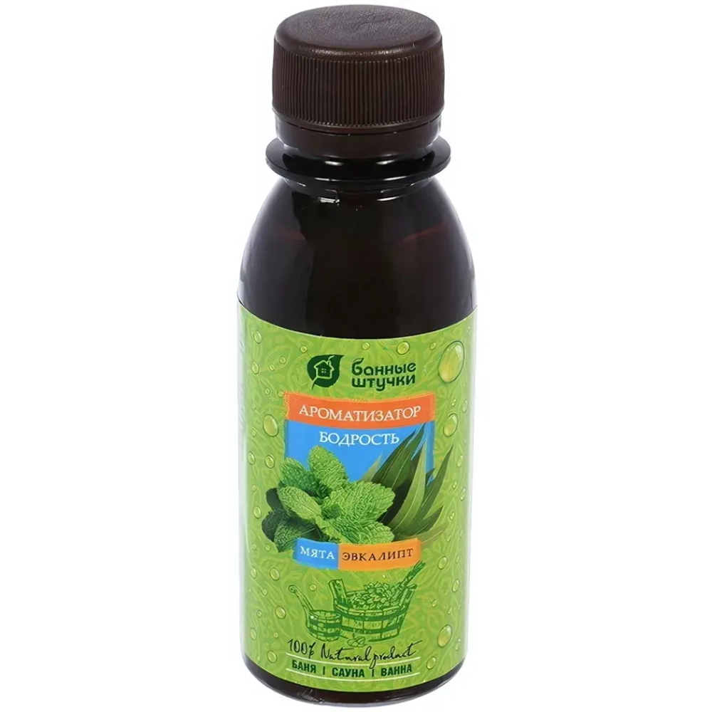 Ароматизатор 120 мл «Бодрость» «Эвкалипт+Мята» «Банные штучки» /20