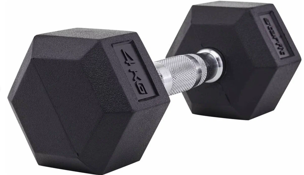 Гантель гексагональная обрезиненная Starfit