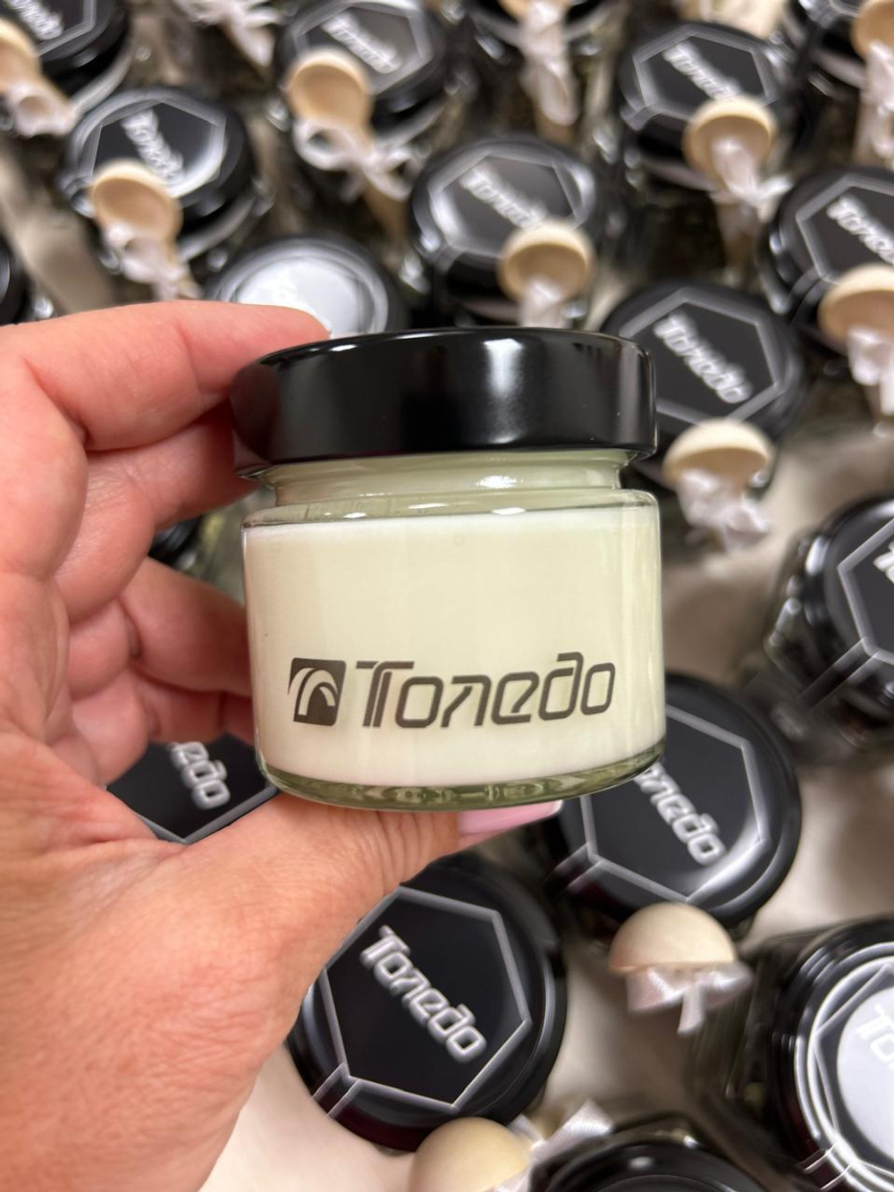 Ароматические свечи для корпоративных заказов с логотипом, под СТМ, контрактное производство, 100 мл