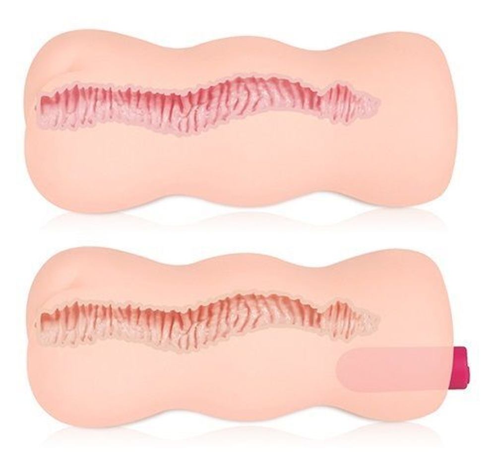 Вибромастурбатор-анус KOKOS TONGGGO 2 Auto, 16 см, вибрация