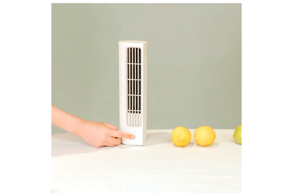 Вентилятор колонный SOLOVE F9, бежевый