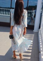 Платье "Miss", голубое