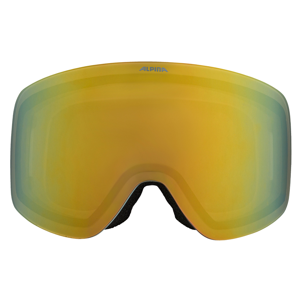 2025 Маска ALPINA Penken Q-Lite Willow-Green Matt/Q-Lite Gold кат. 2