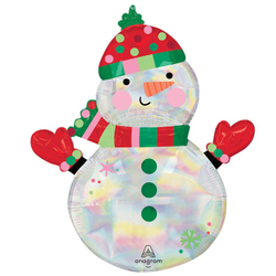 Заказать гелиевую фигуру снеговика недорого с доставкой