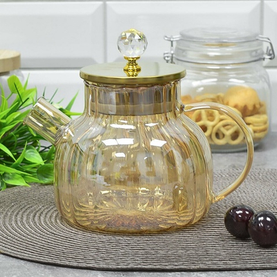 Чайник заварочный 1л стеклянный, 7522