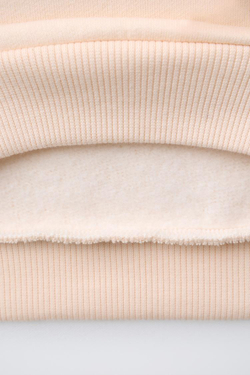 ZARA ТОЛСТОВКА С БАНТИКАМИ, ПУДРОВО-РОЗОВЫЙ