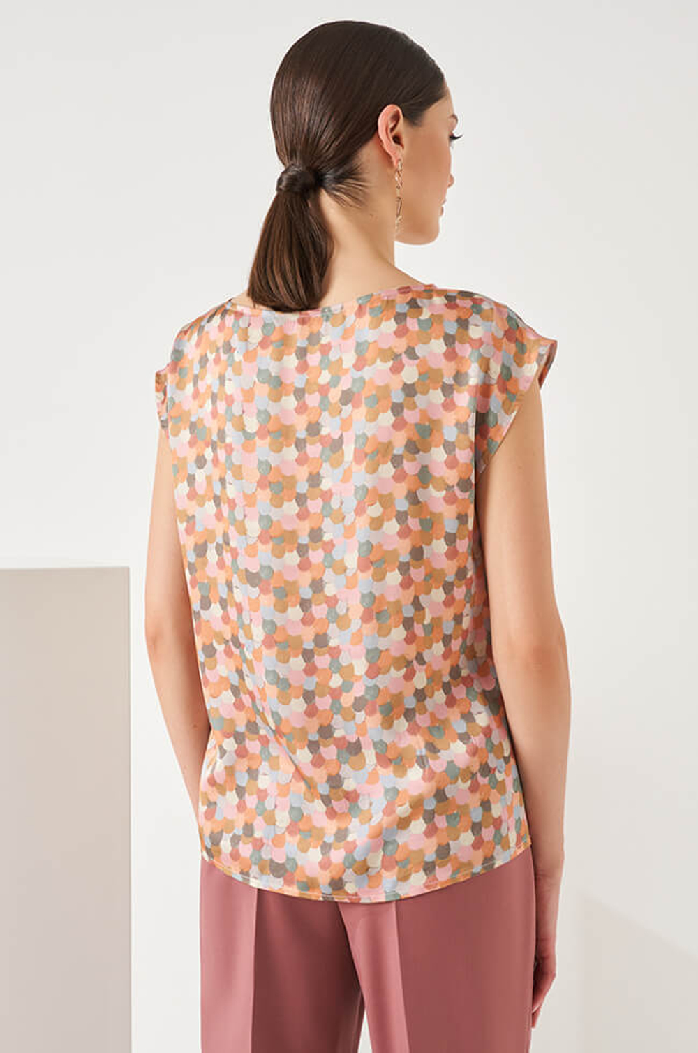 22799 Блузка женская (мультиколор)