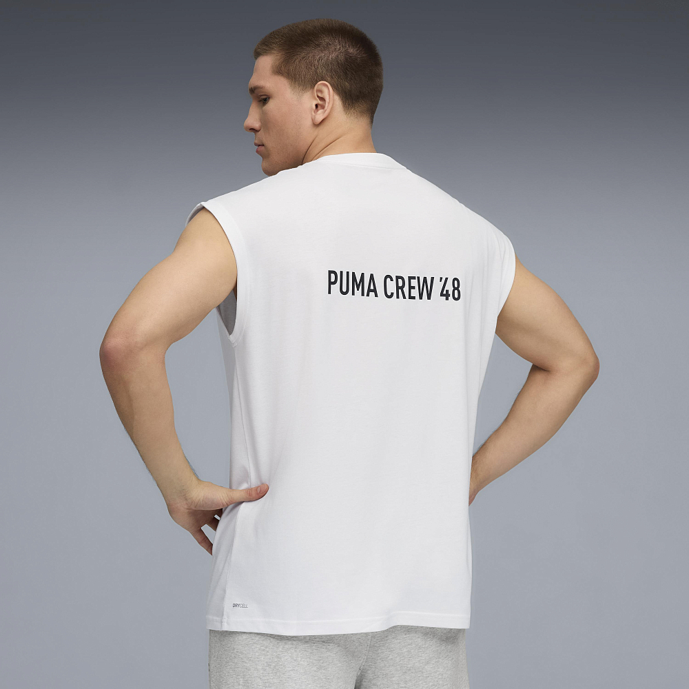 Мужская майка PUMA M GRAPHIC CUTOFF TANK