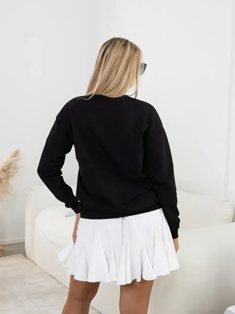 Свитшот с принтом Drama queen