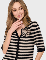 Блуза с брошью Franco Vello