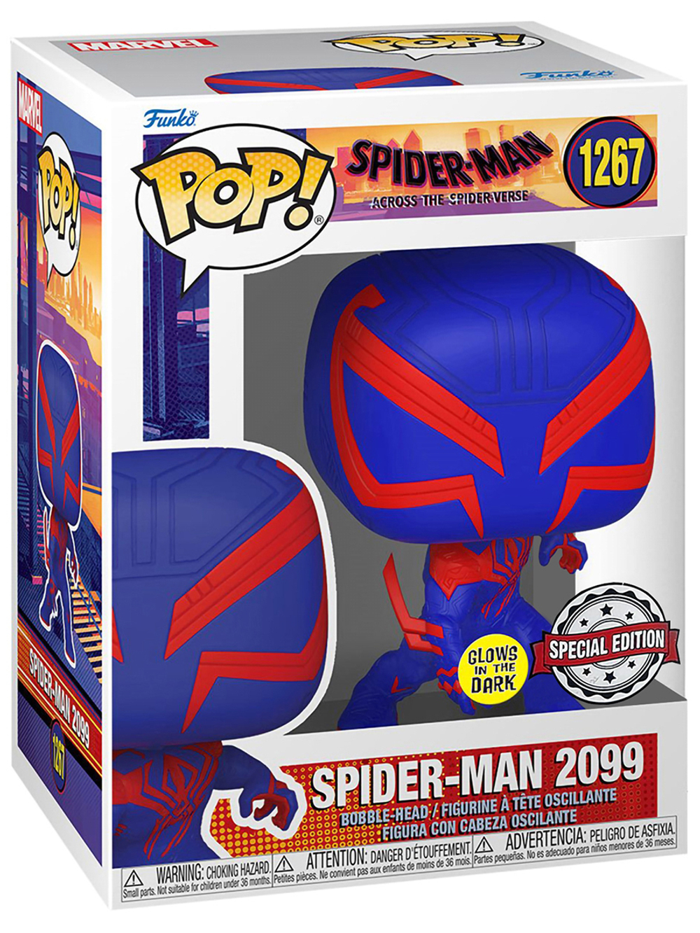 Фигурка Funko POP! Bobble Marvel Spider-Man Across the Spider-Verse Spider-Man 2009 (GW)(Exc) (1267) 68370
