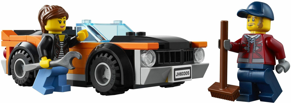 Конструктор 60067 "Автовоз", 354 детали