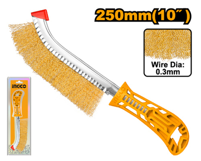 Щетка проволочная 250 мм INGCO HWB02250