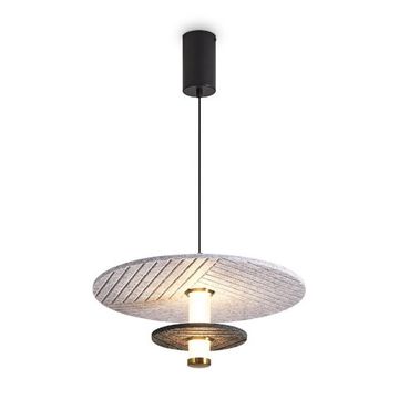 Подвесной светильник 10W 3000K FR5494PL-L9GR черный/серый Acoustic Freya