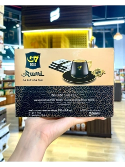 Вьетнамский растворимый кофе Премиум G7 Gold Rumi (14 стиков) 252 г