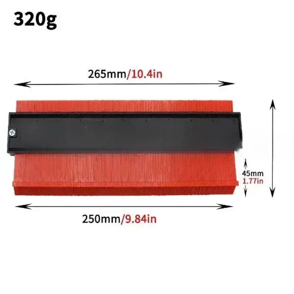 Шаблон копировальный 250 мм