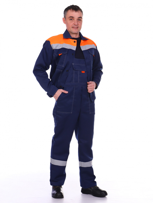 КОСТЮМ КОСЭ 310-1 КУРТКА+ПК СОП 50ММ СИН+ОРАНЖ