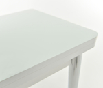 Стол Аврора Бари мини, Стекло, Белый