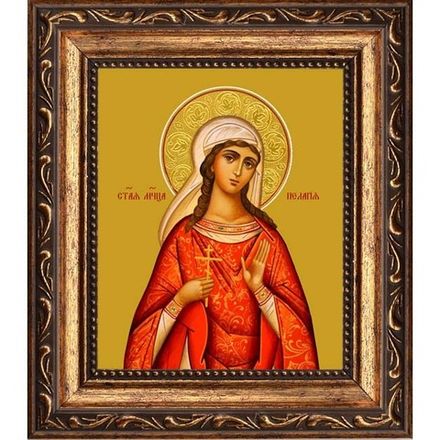 Пелагия Антиохийская святая дева мученица. Икона на холсте.