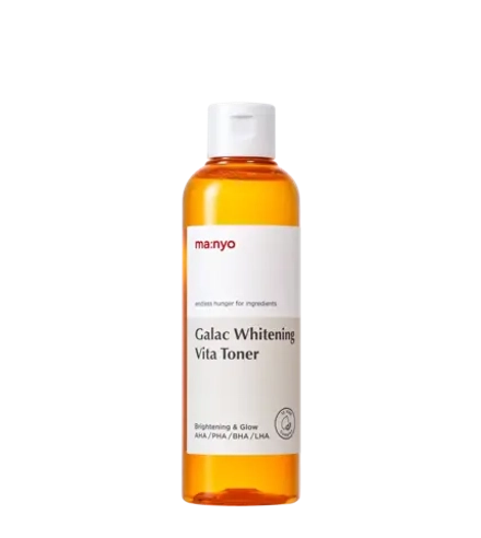 Мультивитаминный тонер для тусклой кожи Manyo Galac Whitening Vita Toner 210 мл.