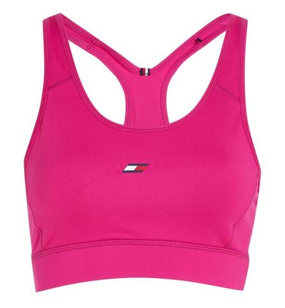 ТОП теннисный Tommy Hilfiger Mid Intensity Essential Bra - eccentric magenta