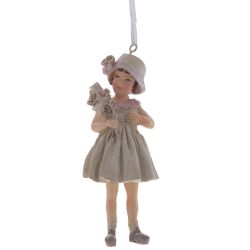 GAEM Изделие декоративное подвесное "Девочка/Мальчик", L5 W4 H11 см, 4в.