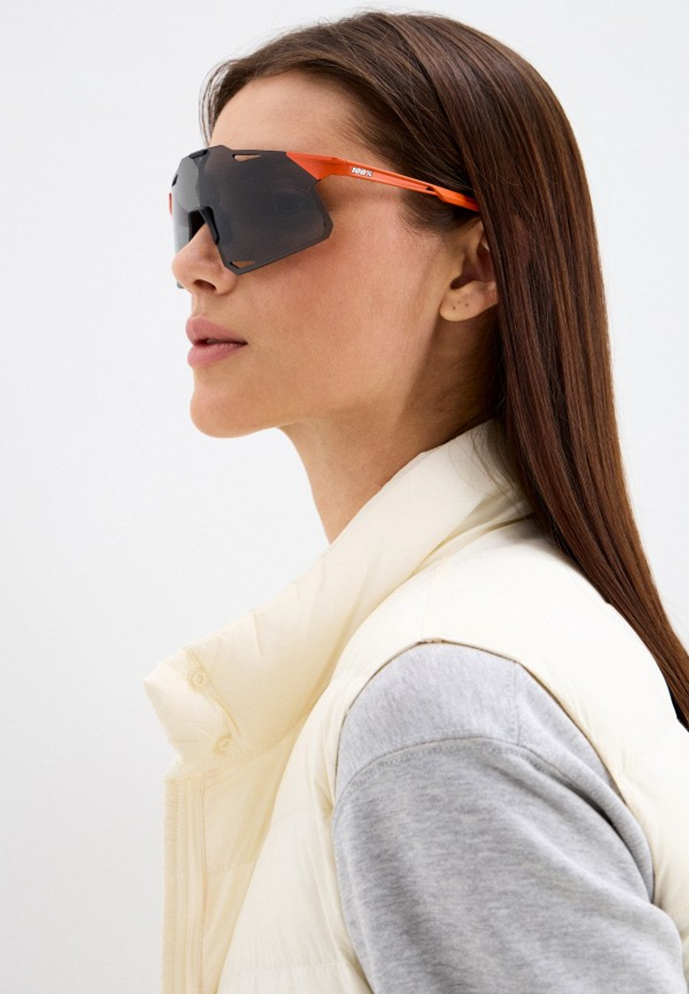 Спортивные очки 100% Hypercraft / Matte Oxyfire / Smoke Lens OS