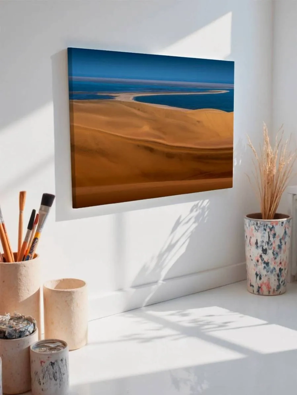 Картина на стену 40 X 50 Пустыня и море