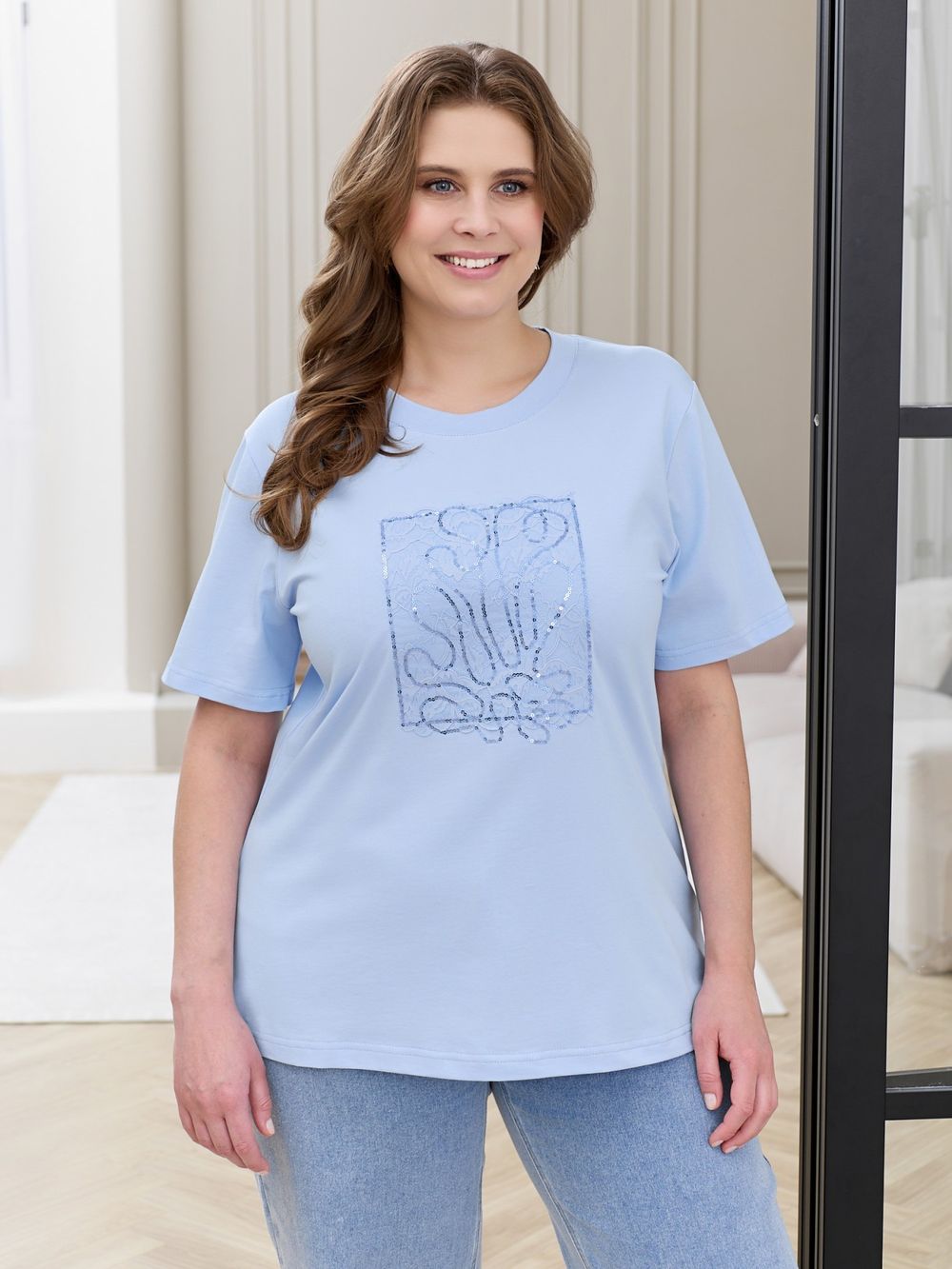 Футболка Соло-2 Виотекс ГОЛУБОЙ