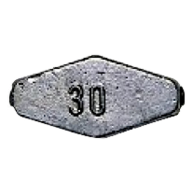 Груз Скользящий Ромб с Трубкой 040г 1шт