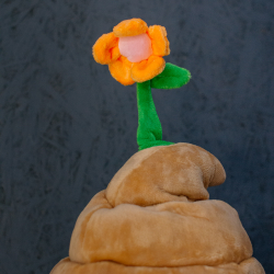 Забавная шапка "Танцующий цветочек"