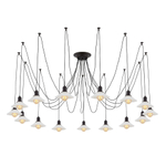 Citilux Эдисон CL451152 Люстра паук Венге