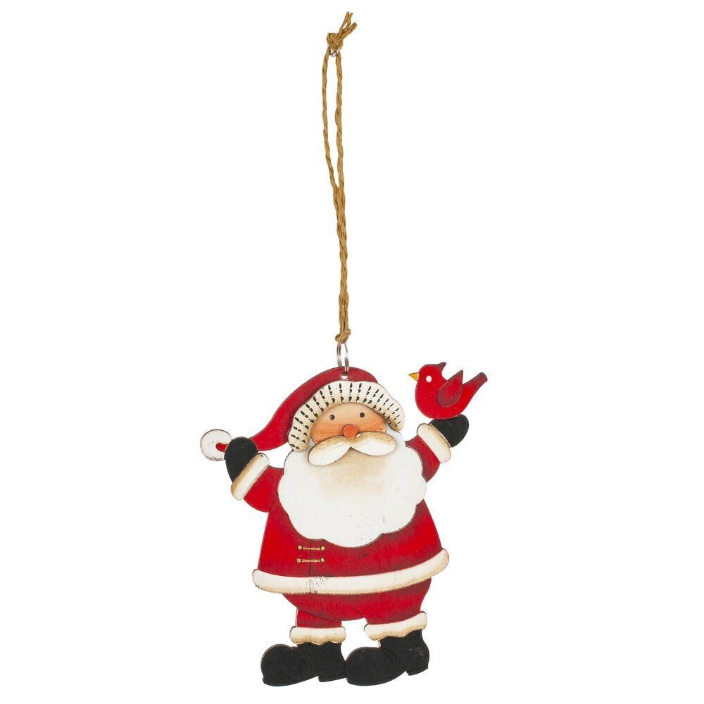 GAEM Изделие декоративное подвесное "Дед Мороз", L9 W1 H10,5 см, 3в.