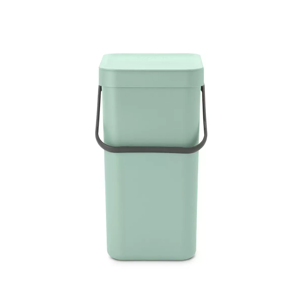 Brabantia - Контейнер для мусора Sort &amp; Go 12л для сортировки Jade Green / артикул   211829  / GTIN 8710755211829