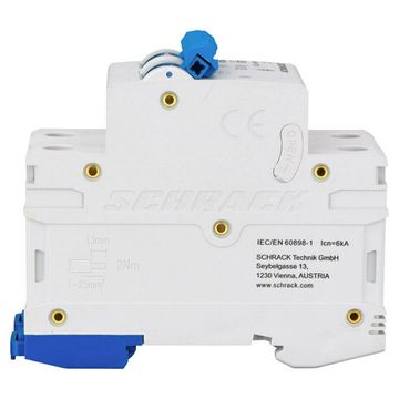 Автоматический выключатель Schrack Technik 2P C 10A 6kA Amparo AM617210--