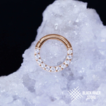 Кликер Side Crystal PVD Rose 1.6мм