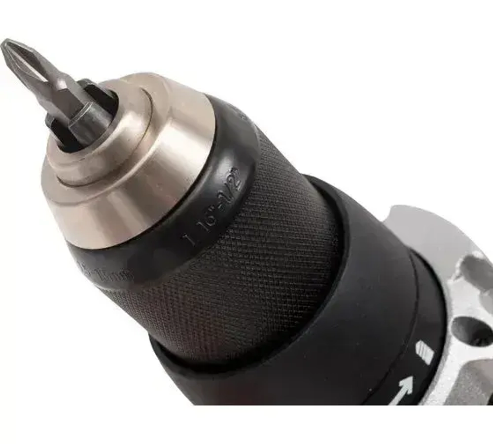 Дрель-шуруповерт, 50 мм, 20 В, 2000 об/мин, патрон - быстрозажимной, разноцветный