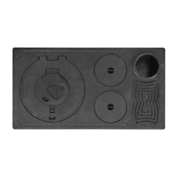 Дровяная кухонная печь Simge Soba 304 Brown