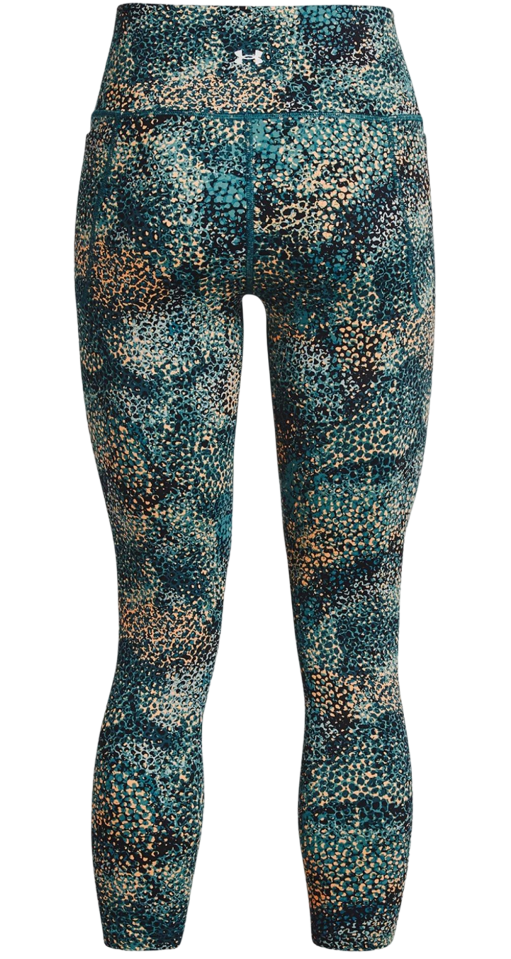 Женские леггинсы Under Armour Meridian Ankle Leggings - турмалиновый бирюзовый/послесвечение