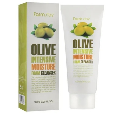 FARM STAY пенка д/умывания увлажняющия "Олива"100 мл.