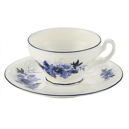 Кофейная пара 90 мл d 7,9 см h5,8 см Blue Flower P.L. Proff Cuisine [6]