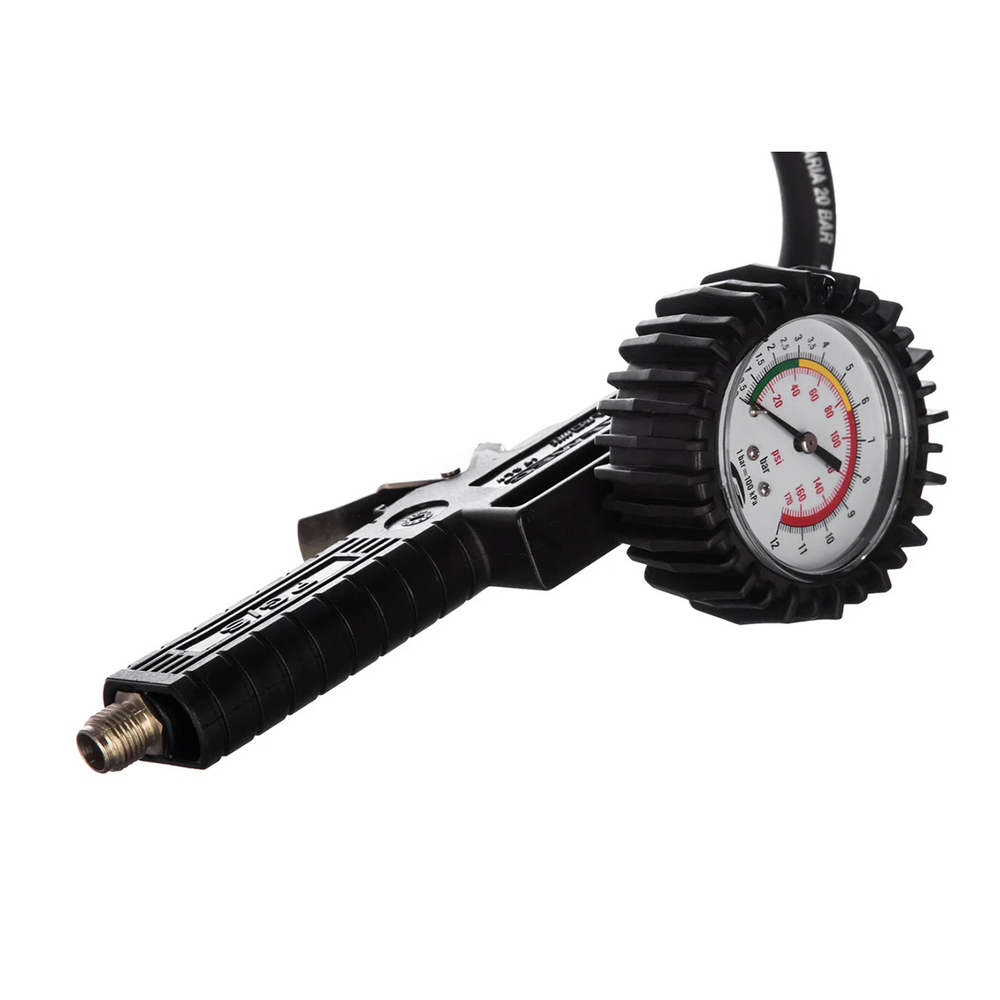 50106 PG/S - пистолет для накачки шин с манометром и шлангом 80 см