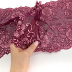 Вышивка на сетке БРУСНИКА, 21см