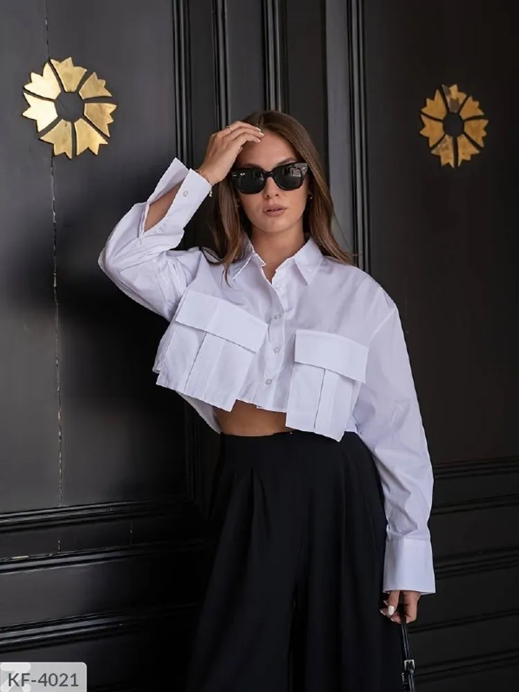 Рубашка KF-4020 Фабрика Моды